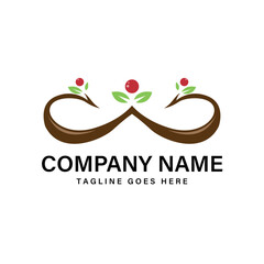 tree design logo vector. tree decoration vector