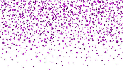 Purple Sparkling Confetti Diamonds Overlay Transparent PNG background