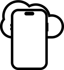 Outline icon technology set outline vector icon web line digital computer internet illustration symbol business design concept lined simple