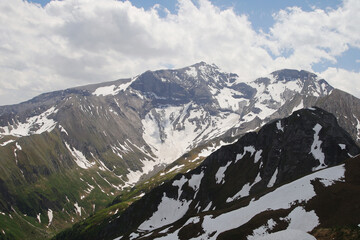 Fototapeta premium The view from Imbachhorn mountain, Austria 