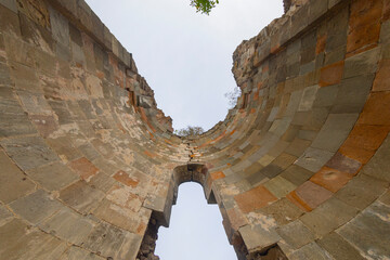 Ruins Old Tibetan Monastery And