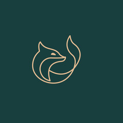 vektor logo seni garis