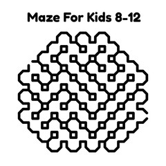 Maze For Kids Age 8 - 12