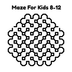 Maze For Kids Age 8 - 12