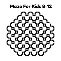 Maze For Kids Age 8 - 12