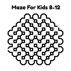 Maze For Kids Age 8 - 12