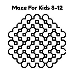 Maze For Kids Age 8 - 12