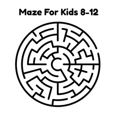 Maze For Kids Age 8 - 12