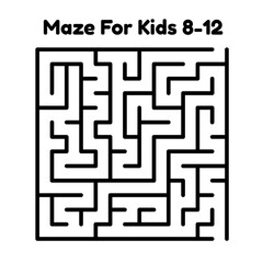 Maze For Kids Age 8 - 12