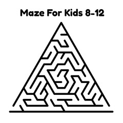 Maze For Kids Age 8 - 12