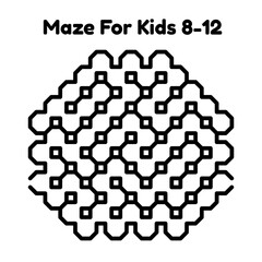 Maze For Kids Age 8 - 12