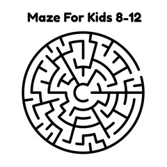 Maze For Kids Age 8 - 12