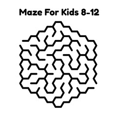 Maze For Kids Age 8 - 12