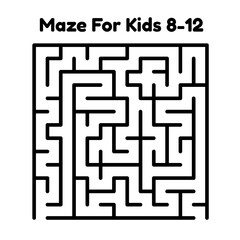 Maze For Kids Age 8 - 12
