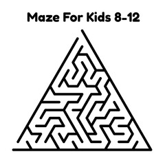 Maze For Kids Age 8 - 12