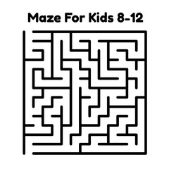 Maze For Kids Age 8 - 12