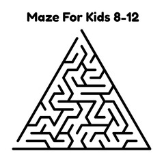 Maze For Kids Age 8 - 12