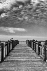 Pier on the beach