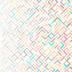 Color rotated lines background abstract illustration