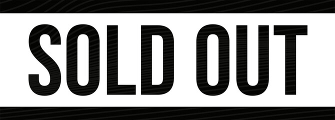 sold out sign