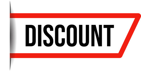 discount sign