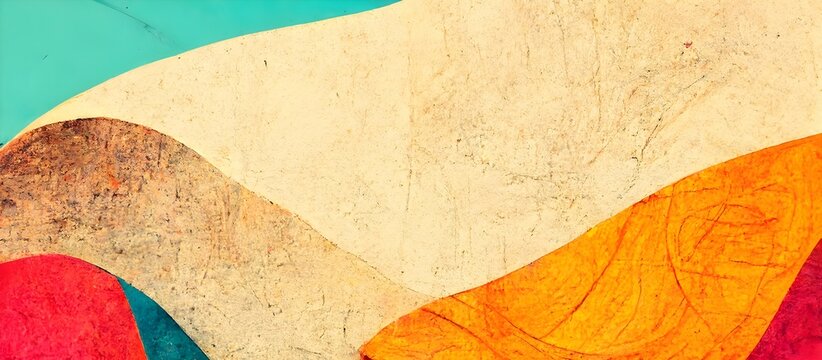 Colorful retro textured background. abstract design