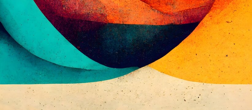 Colorful retro textured background. abstract design
