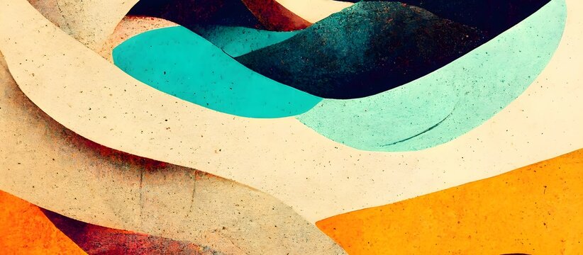 Colorful retro textured background. abstract design