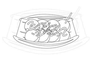 food coloring vector