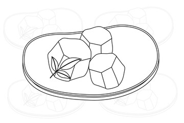 food coloring vector