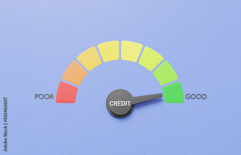 Aufkleber minimal cartoon arrow point scale speed credit score good status green speedometer icon performance,