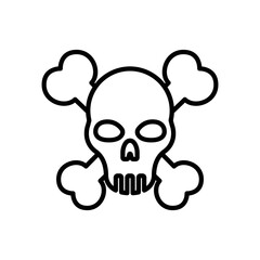 dangerous icon design vector template