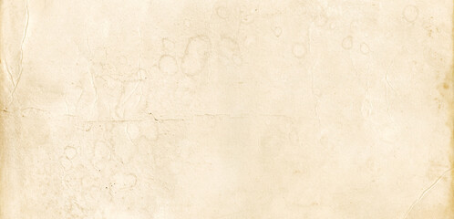 Old parchment paper texture background. Banner