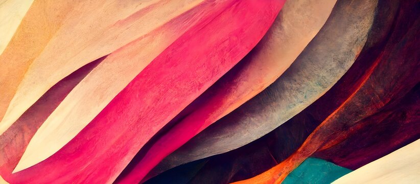 Trendy abstract colorful cover background design