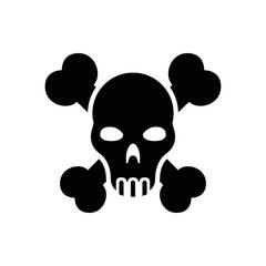 dangerous icon design vector template