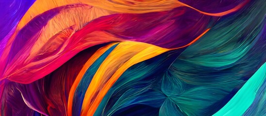 Colorful Abstract background with dynamic effect