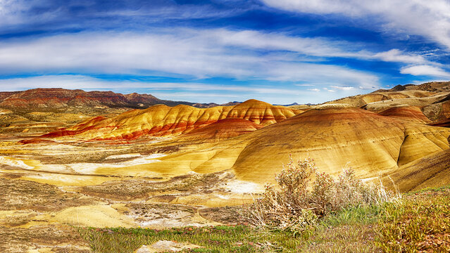 Painted Hills, Eastern Oregon; Oregon, United States of America