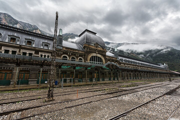 The abandoned train station of Canfranc - 555467661