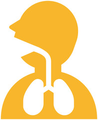 肺アイコンイラスト