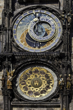 Astronomical clock; Prague, Czech Republic
