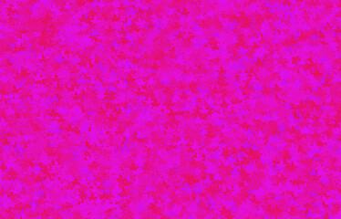 Illustration of Gradient Pink and Purple Leaves Fall Foliage Pattern