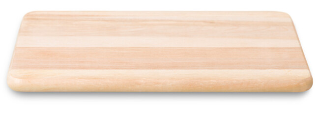 Wooden blank brown cutting board