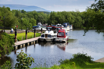 Leitrim Village on the River Shannon; Leitrim, County Leitrim, Ireland