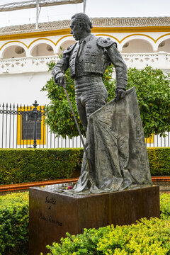 Statue of matador; Seville, Spain