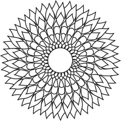 Contemporary floral shapes with leaves, Folk style. Mid Century Modern Art design for paper, cover, fabric, interior decor, and other