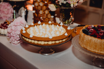 Buffet de desserts très gourmands