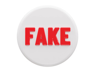 Scam alert text effect icon 3d rendering vector illustration
