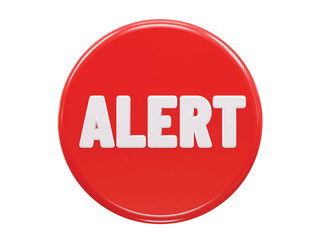 Scam alert text effect icon 3d rendering vector illustration