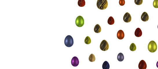 Hand painted easter eggs
