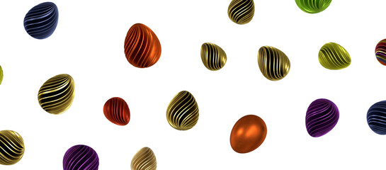 Hand painted easter eggs